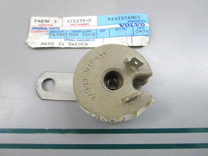 NEW OEM 831875 Volvo Penta Resistor 0810