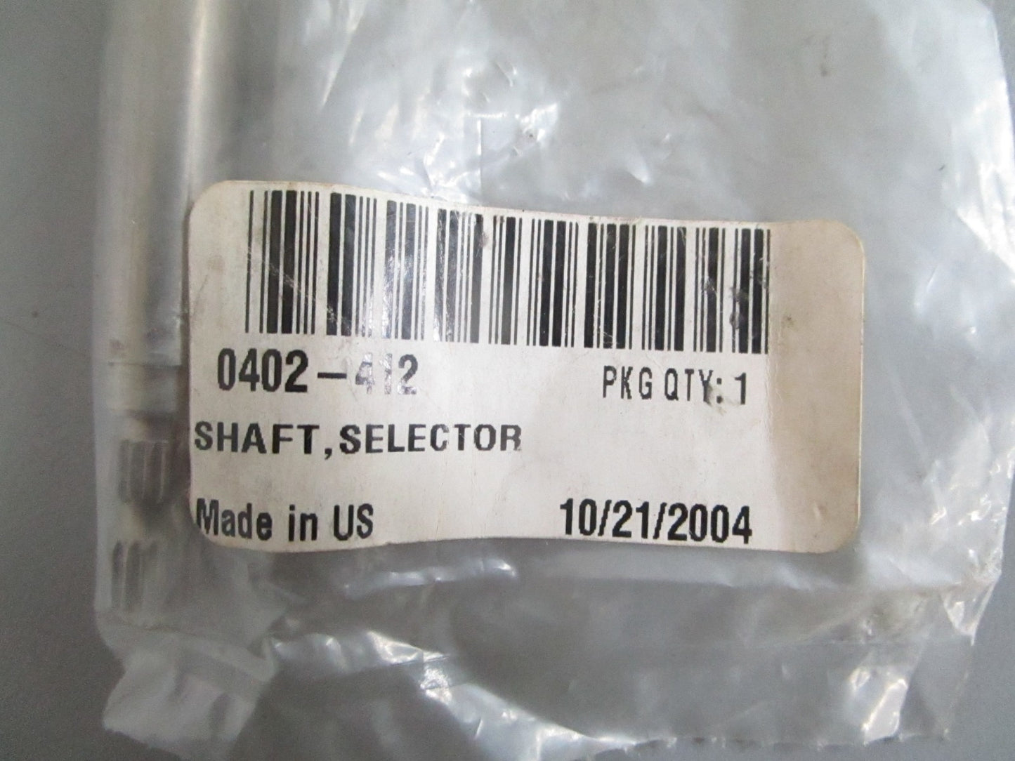 NEW OEM 0402-412 Arctic Cat Selector Shaft 0820