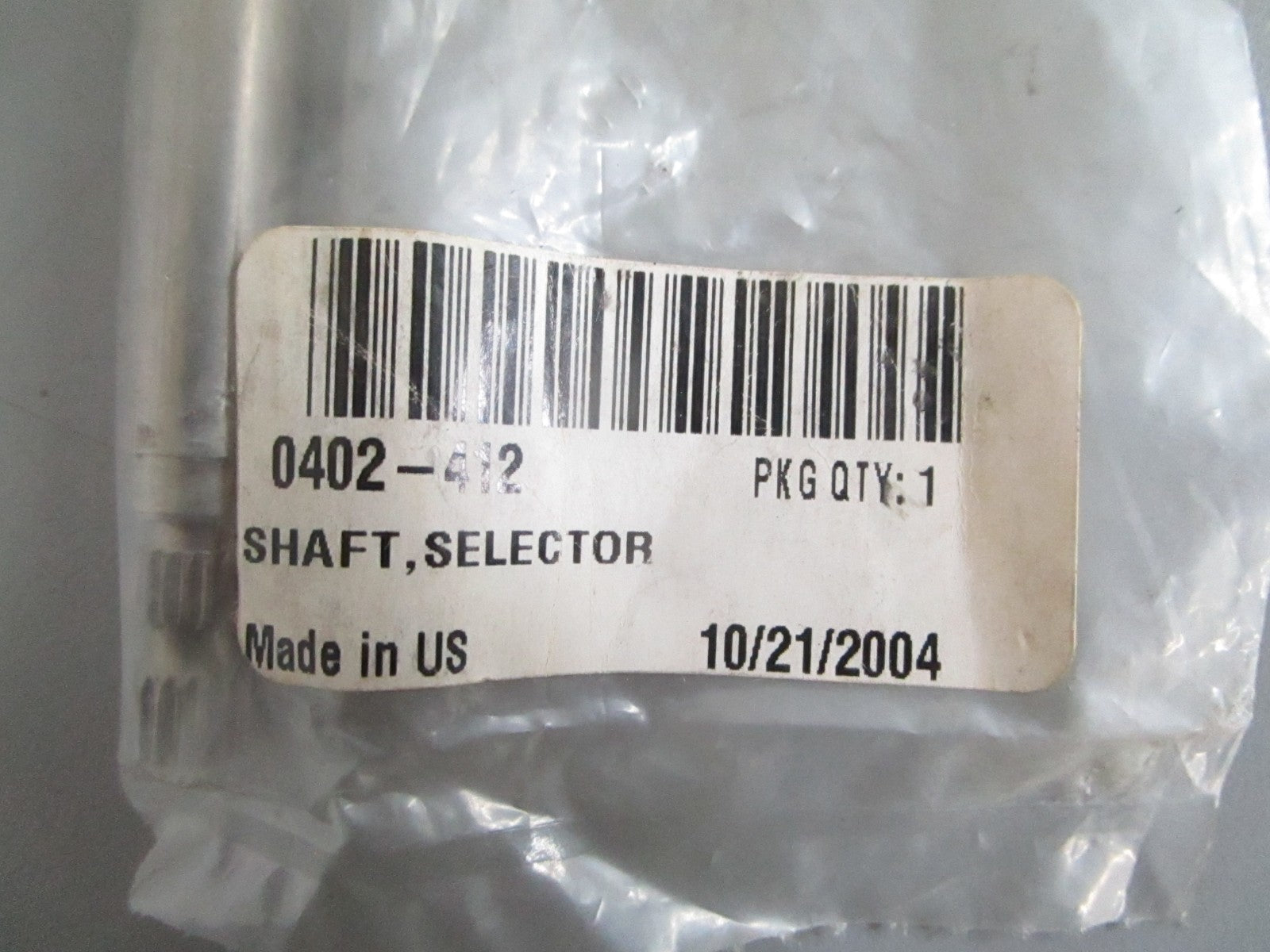 NEW OEM 0402-412 Arctic Cat Selector Shaft 0820