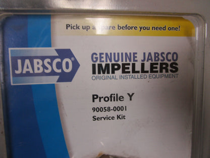 *NEW OEM* 0720 Jabsco Impeller Service Kit Profile Y 90058-0001