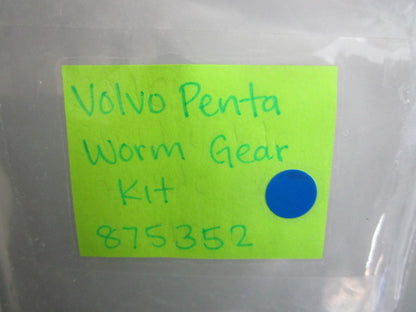 *NEW OEM* 0820 Volvo Penta Worm Gear Kit 875352