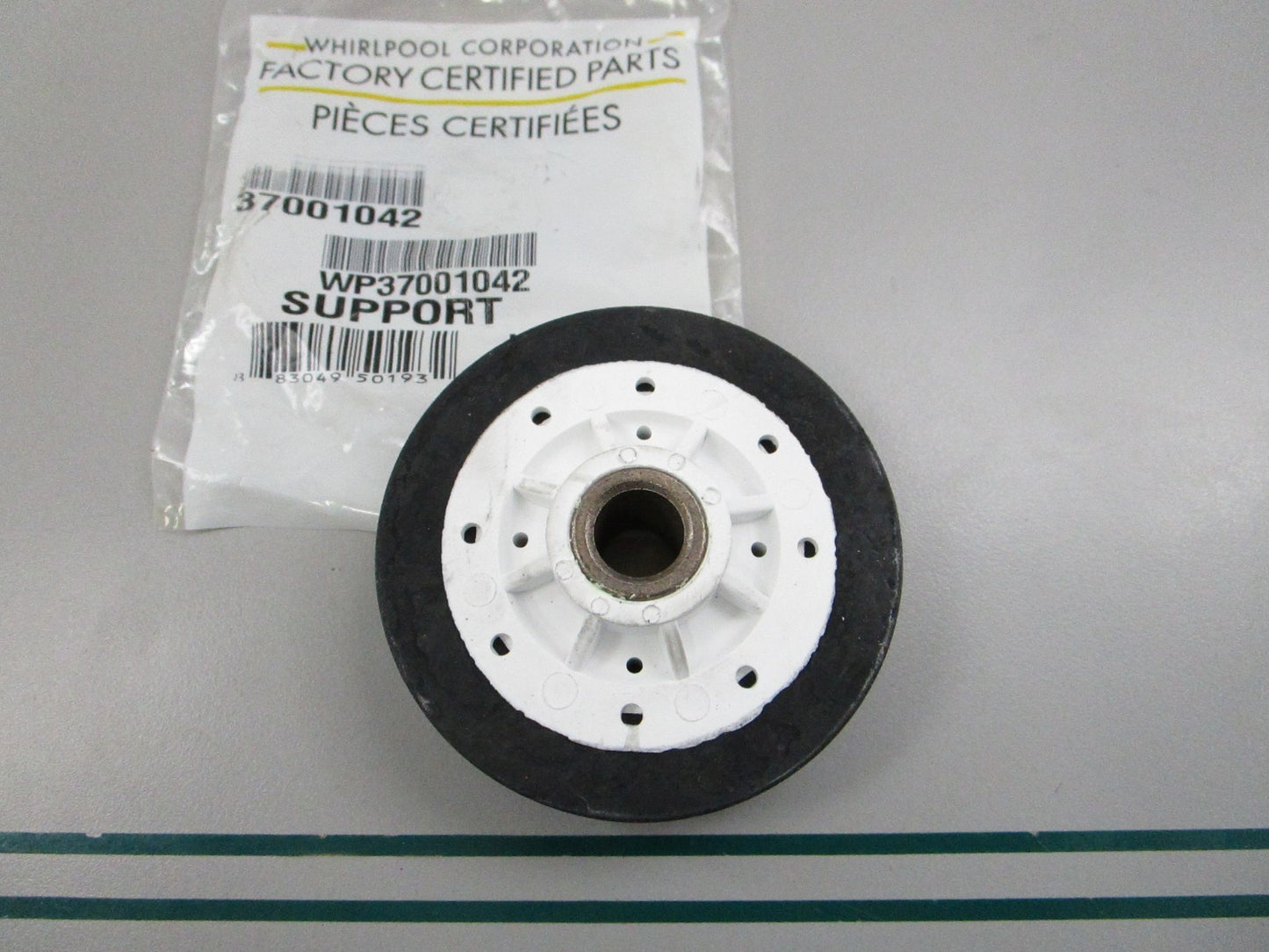 NEW OEM WP37001042 Whirlpool Dryer Drum Roller 0810