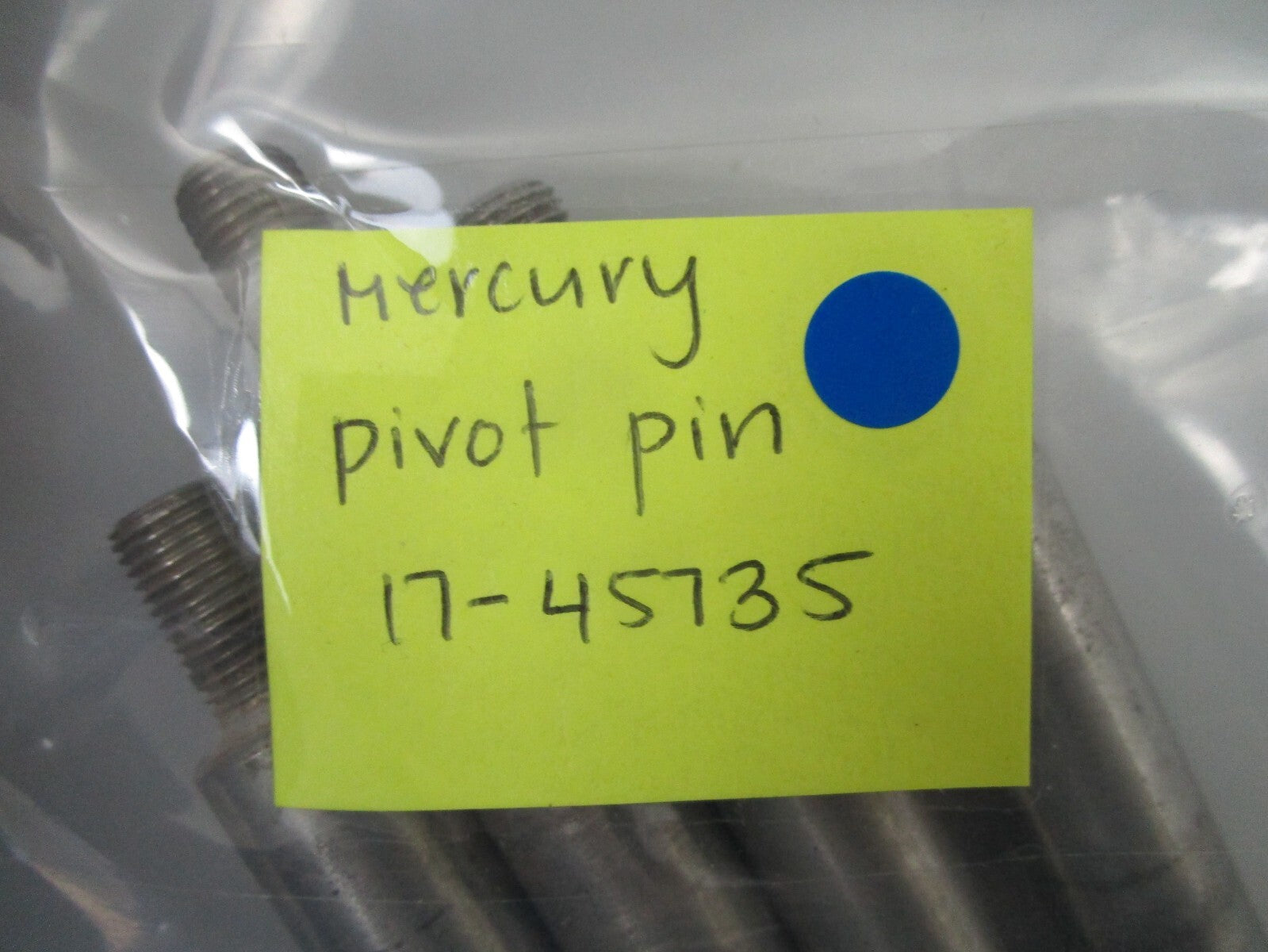 *NEW OEM* 0810 Mercury Quicksilver Pivot Pin 17-45735