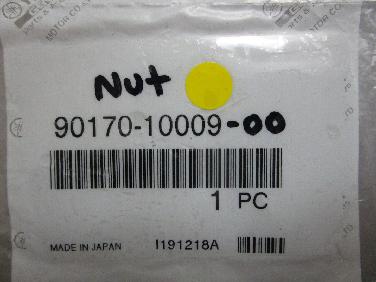 *NEW OEM* 0810 Yamaha Nut 90170-10009-00