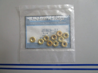 *NEW OEM* (LOT OF 10) 0720 Mercury Quicksilver Nut 11-45076