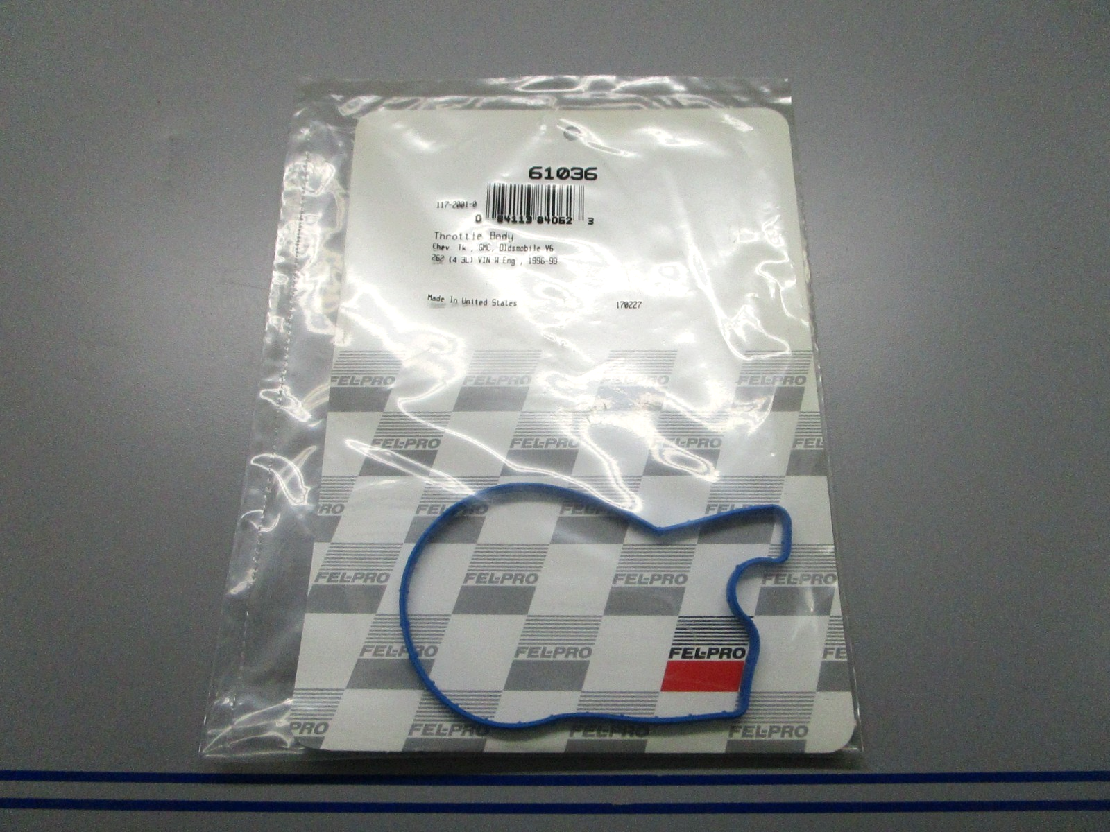 *NEW* 0810 Fel-Pro Throttle Body Gasket 61036