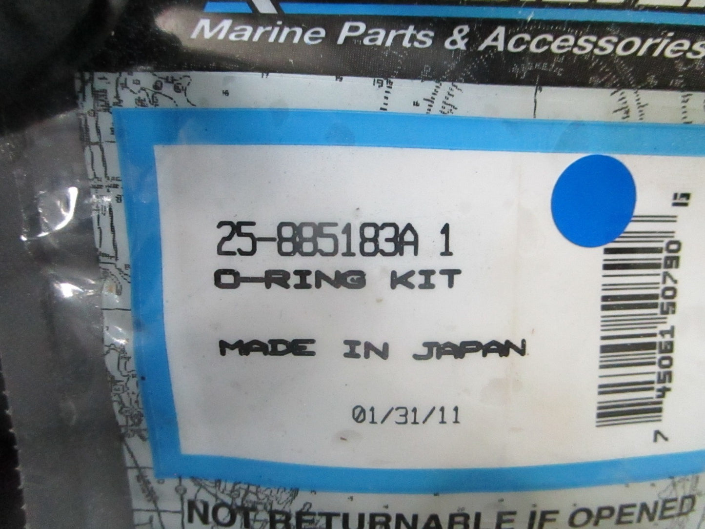 *NEW OEM* 0810 Mercury Quicksilver O-Ring Kit 25-85183A 1