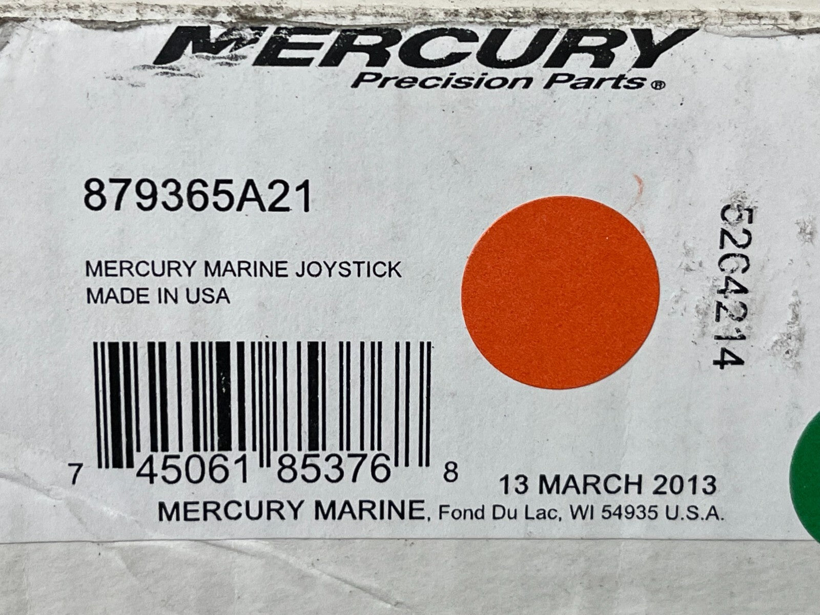 *NEW OEM* Mercury MerCruiser Joystick Assembly 879365A21