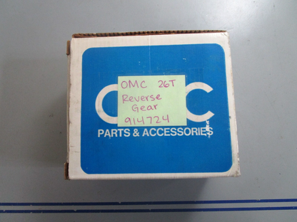 *NEW OEM* 0810 OMC Johnson Evinrude 26T Reverse Gear 914724 0914724