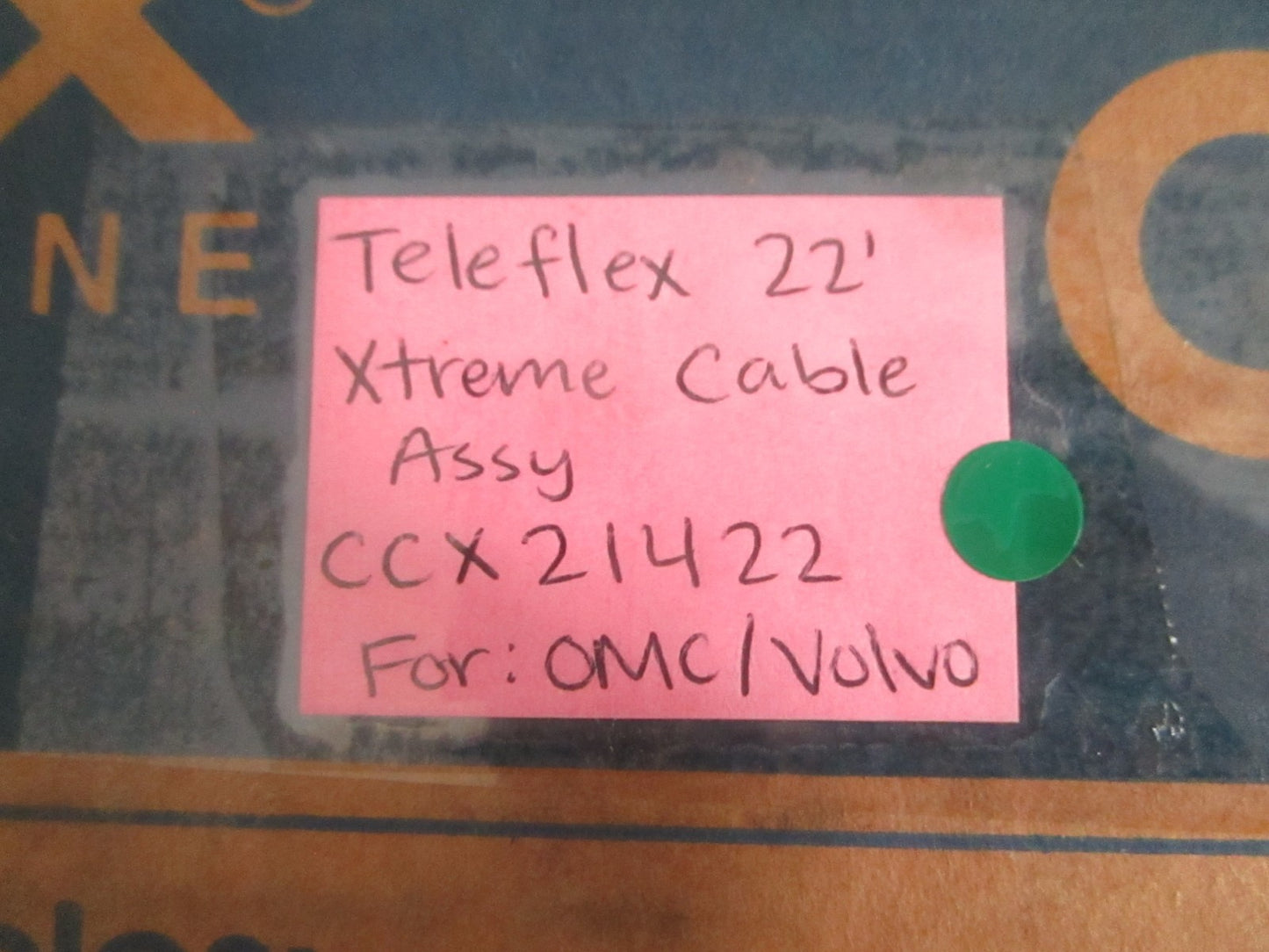 NEW OEM CCX21422 Teleflex 22' Xtreme Cable Assy 0820