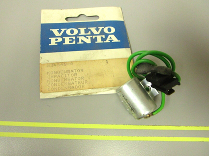 *NEW OEM* 0750 Volvo Penta CAPACITOR 834546
