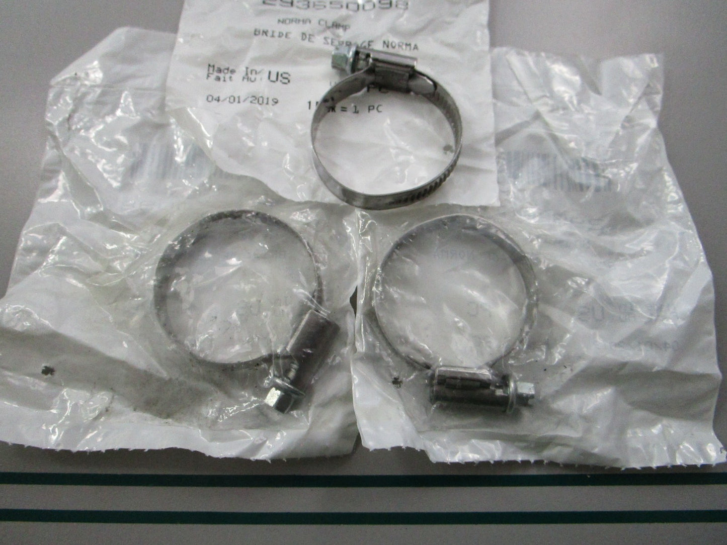 NEW OEM (LOT OF 3) 293650098 Can-Am Clamp 0810
