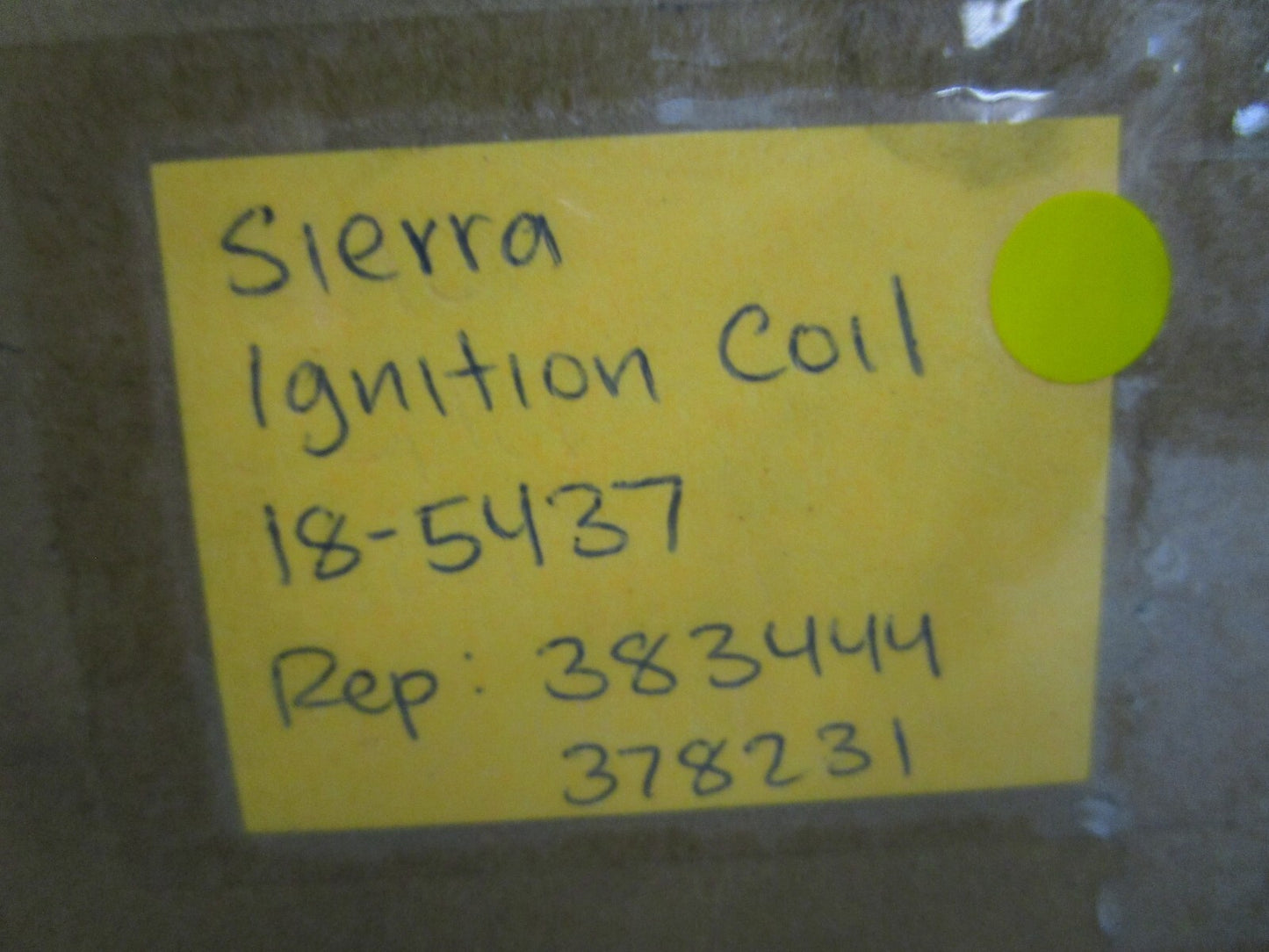 *NEW* 0820 Sierra Ignition Coil 18-5437 Replaces: 383444, 378231