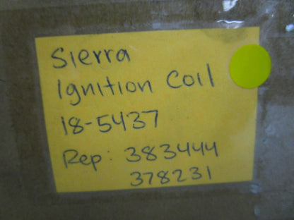 *NEW* 0820 Sierra Ignition Coil 18-5437 Replaces: 383444, 378231