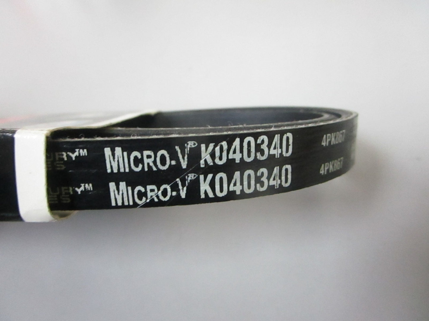 NEW K040340 Gates Micro-V 9/16" x 34 ⅝" Serpentine Belt 0720