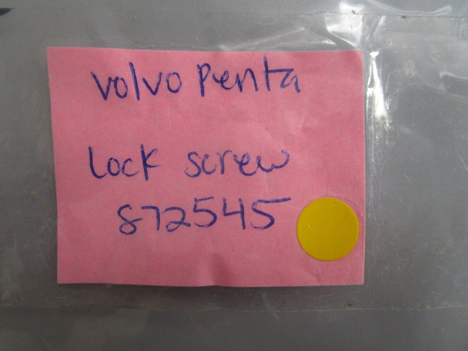 *NEW OEM* 0810 Volvo Penta Lock Screw 872545