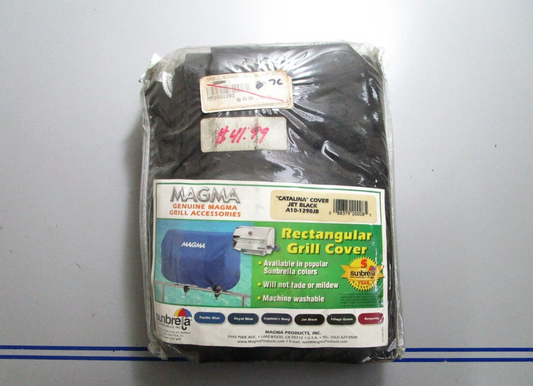 *NEW* 0810 Magma 12x18 Rectangular Black Grill Cover Jet A10-1290JB