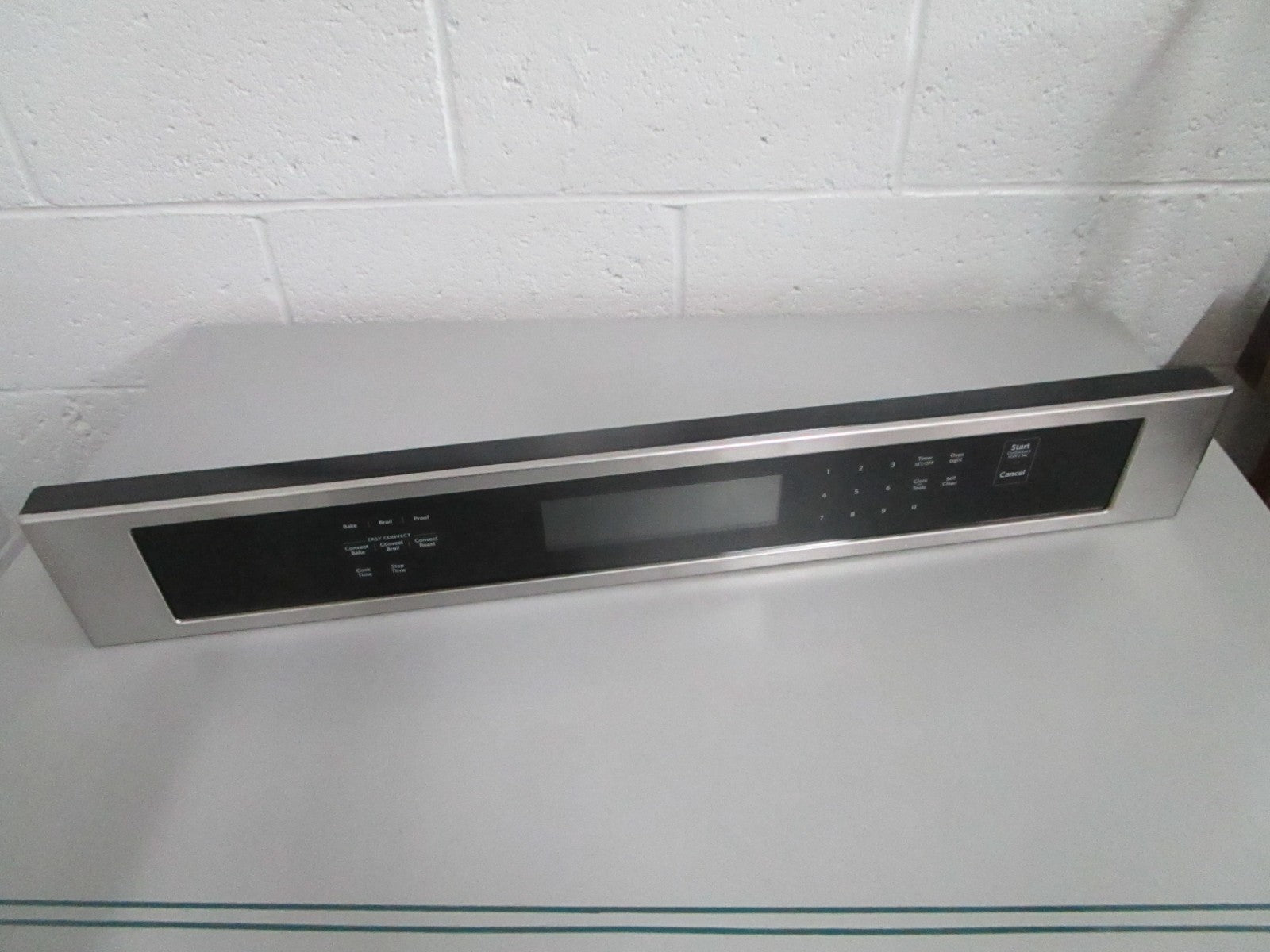 Whirlpool W11093241 NEW OEM Wall Oven Range Control Panel Stainless Steel 0820