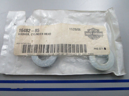 *NEW OEM* (LOT OF 2) 0810 Harley Davidson Cylinder Head Washer 16482-85