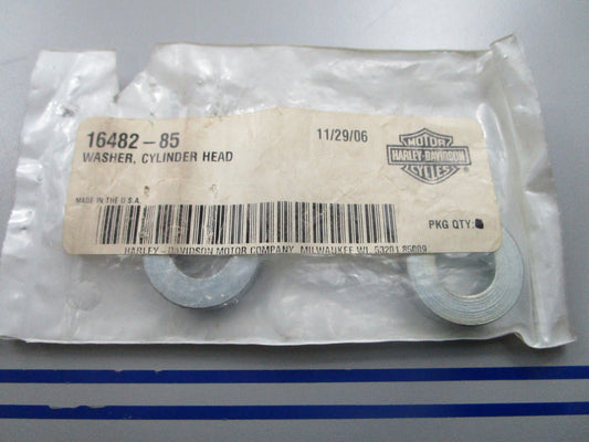 *NEW OEM* (LOT OF 2) 0810 Harley Davidson Cylinder Head Washer 16482-85