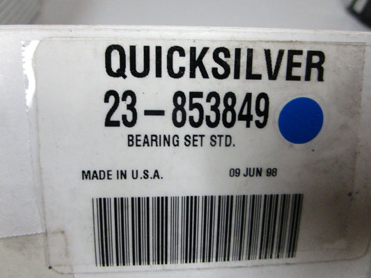 *NEW OEM* 0810 Mercury Quicksilver Standard Bearing Set 23-853849