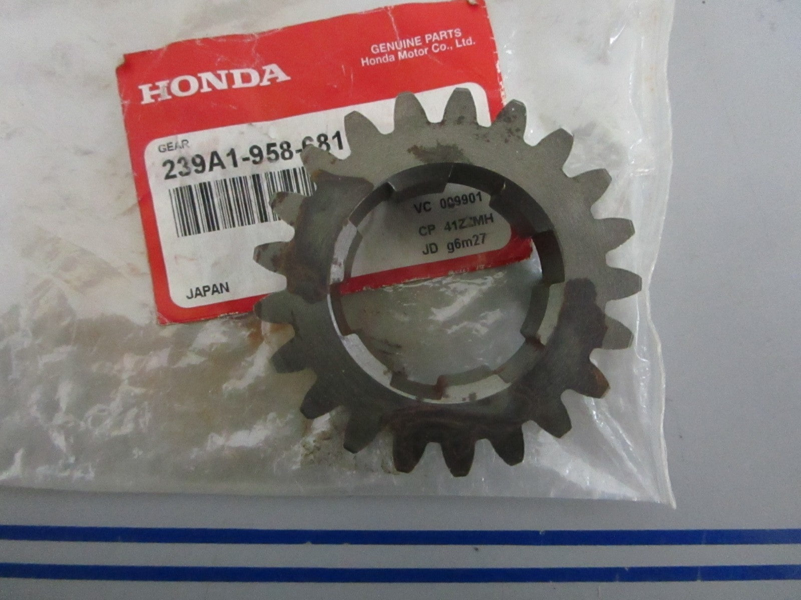 NEW OEM 239A1-958-681 Honda High-Drive Gear 0820