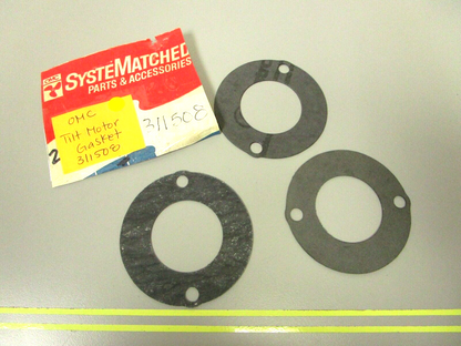 *NEW OEM* (LOT OF 3) 0750 OMC Johnson Evinrude TILT MOTOR GASKET 311508 0311508