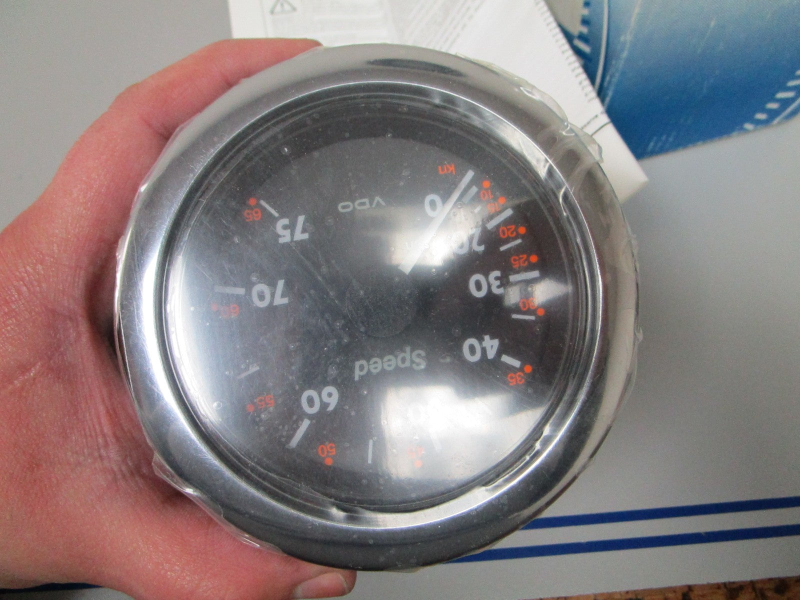 NEW OEM 2604101 VDO 75 MPH Speedometer Instrument Gauge 0720
