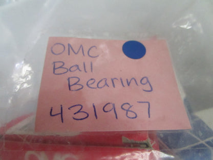 *NEW OEM* 0810 OMC Johnson Evinrude Ball Bearing 431987 0431987