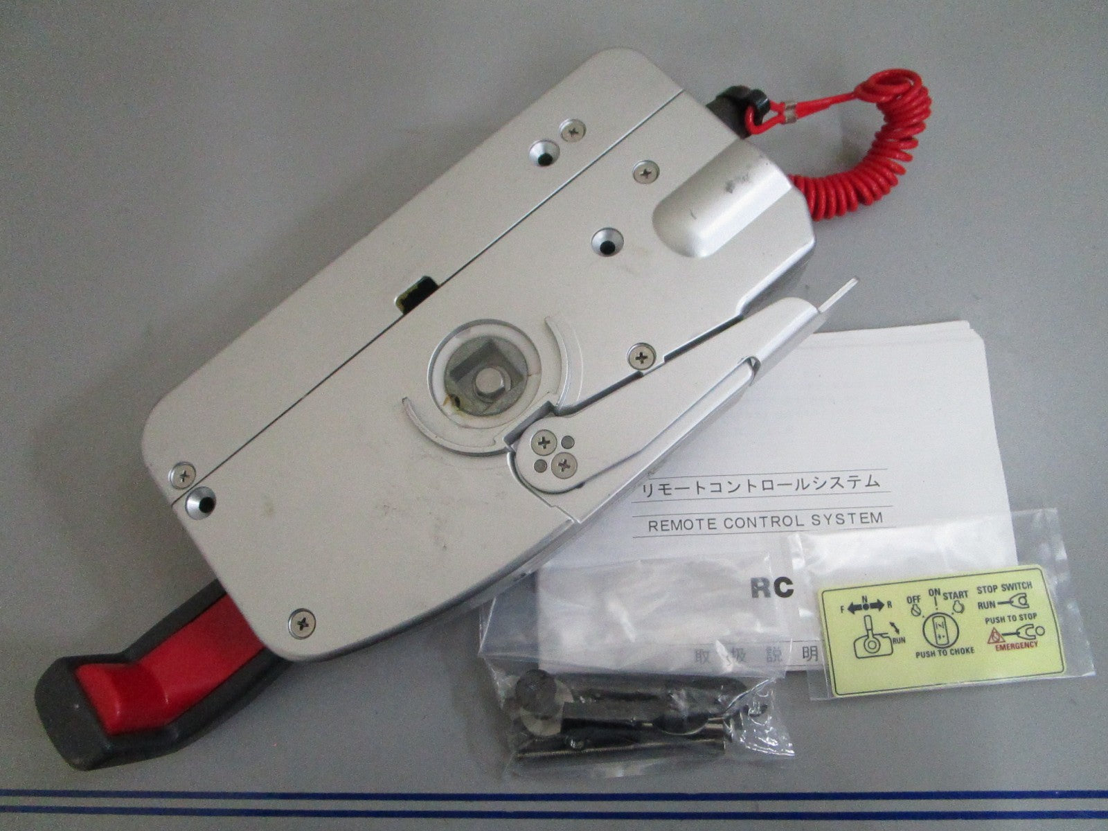 *NEW OEM* 0820 Tohatsu Nissan RC5C 8HP 9.8HP 2003-05 Remote Control Ay 3B7843502