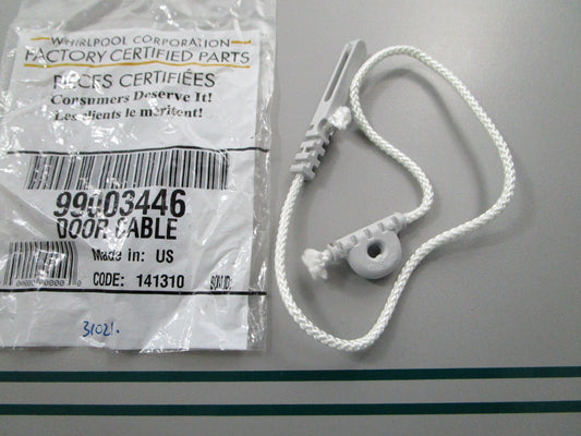 NEW OEM 99003446 Whirlpool Dishwasher Door Cable 0810