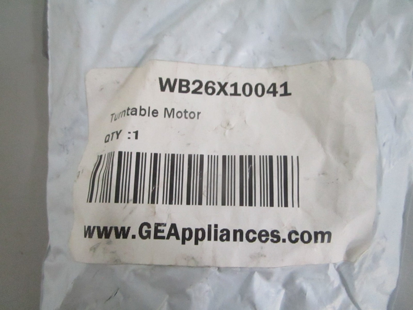 GE WB26X10041 Microwave Turntable Motor Genuine Replacement NEW OEM 0820