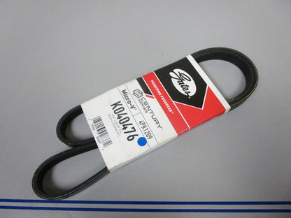 NEW K040476 Gates Micro-V 9/16" x 48 ⅛" Serpentine Belt 0720