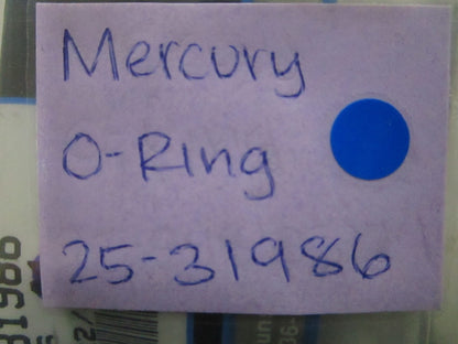 *NEW OEM* (LOT OF 2) 0810 Mercury Quicksilver O-Ring 25-31986