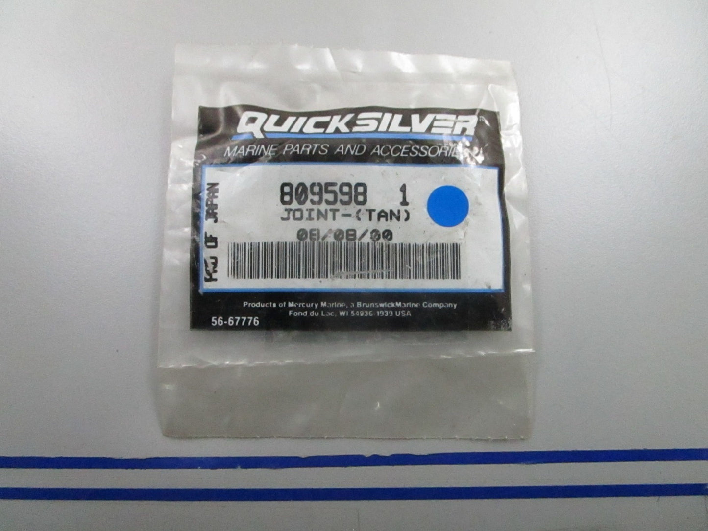 *NEW OEM* 0810 Mercury Quicksilver Tan Joint 809598 1