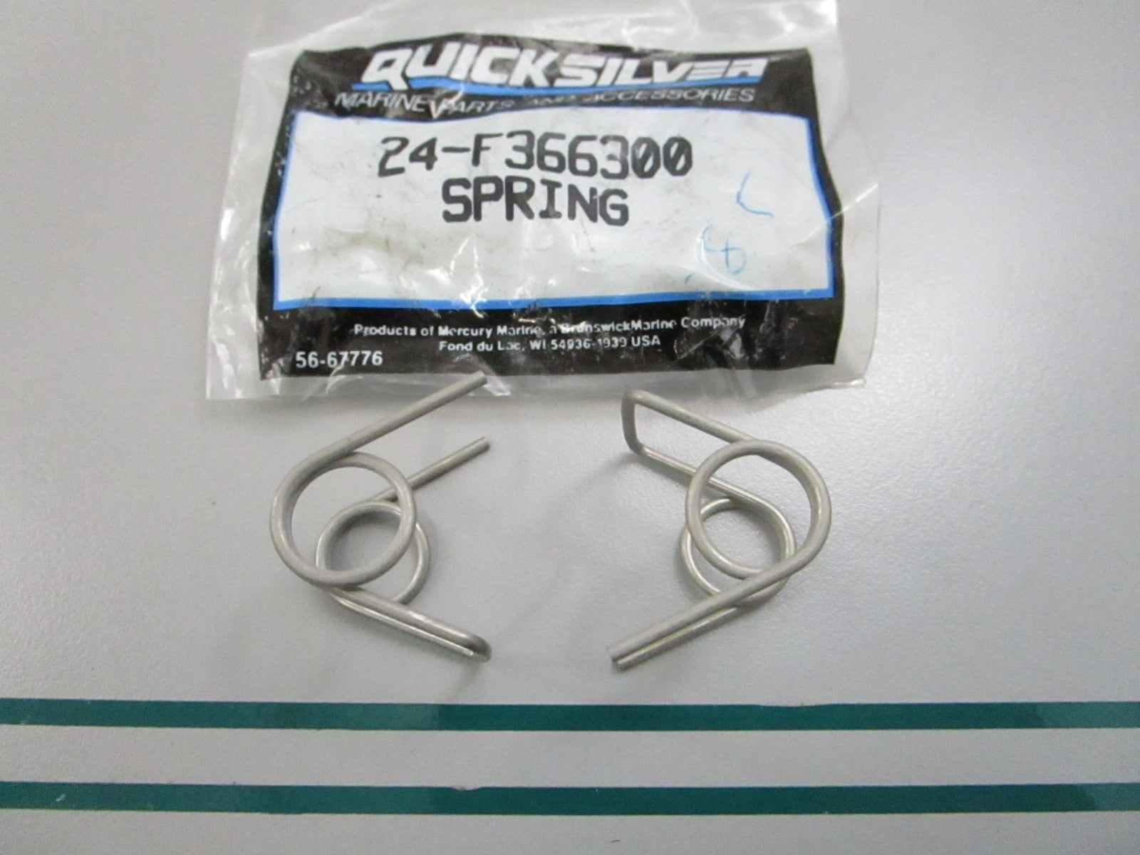NEW OEM (LOT OF 2) 24-F366300 Mercury Quicksilver Spring 0810