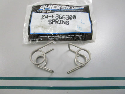 NEW OEM (LOT OF 2) 24-F366300 Mercury Quicksilver Spring 0810