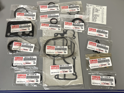 *NEW OEM* 0670 Yamaha Gasket Kit 65W-W0001-00-00 65W-W0001-00 (Incomplete Kit)