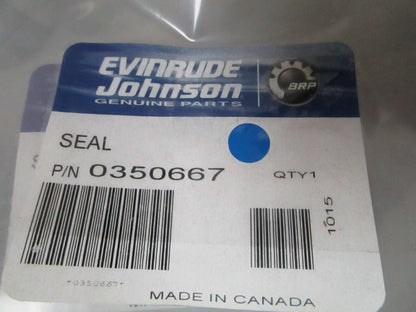 *NEW OEM* 0810 OMC Johnson Evinrude Seal 350667 0350667