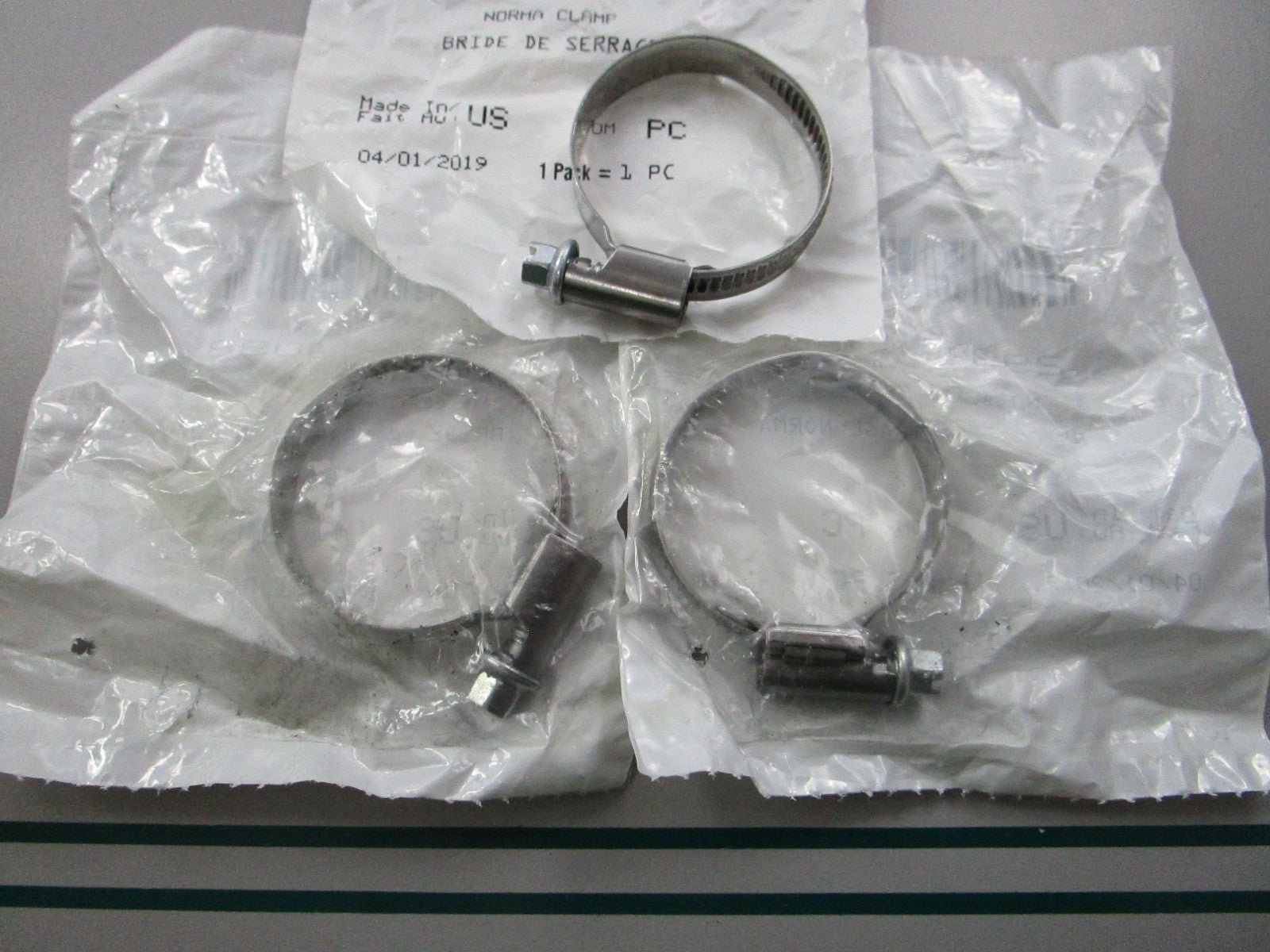NEW OEM (LOT OF 3) 293650098 Can-Am Clamp 0810