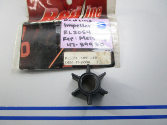NEW RL3054 Replaces: Mercury 47-89980 Red Line Impeller 0810