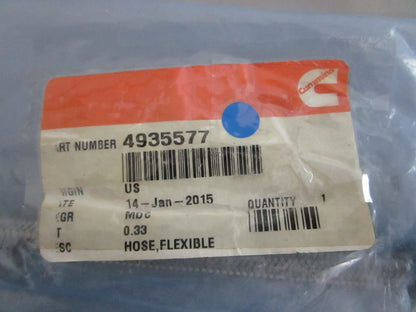 *NEW OEM* 0820 Cummins Flexible Hose 4935577