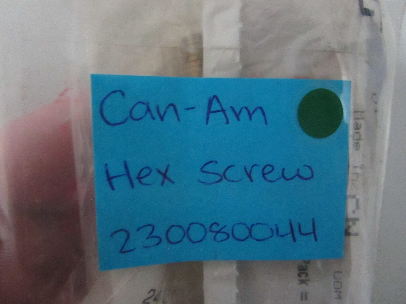 NEW OEM (LOT OF 7) 230080044 Can-Am Hex Screw 0810