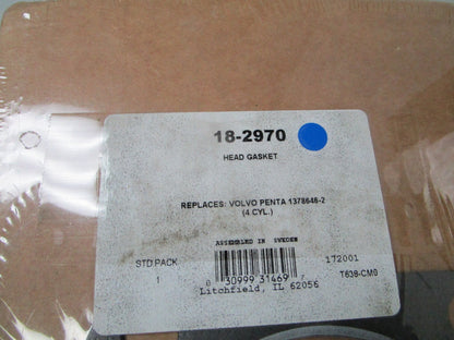 NEW 18-2970 Replaces: Volvo 1378646-2 (4 Cylinder) Sierra Head Gasket 0720