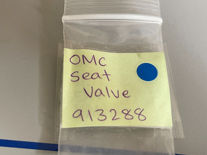 *NEW OEM* 0810 OMC Johnson Evinrude Seat Valve 913288 0913288
