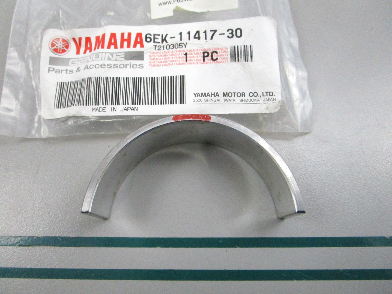 NEW OEM 6EK-11417-30-00 Yamaha Crankshaft Plane Bearing 0810