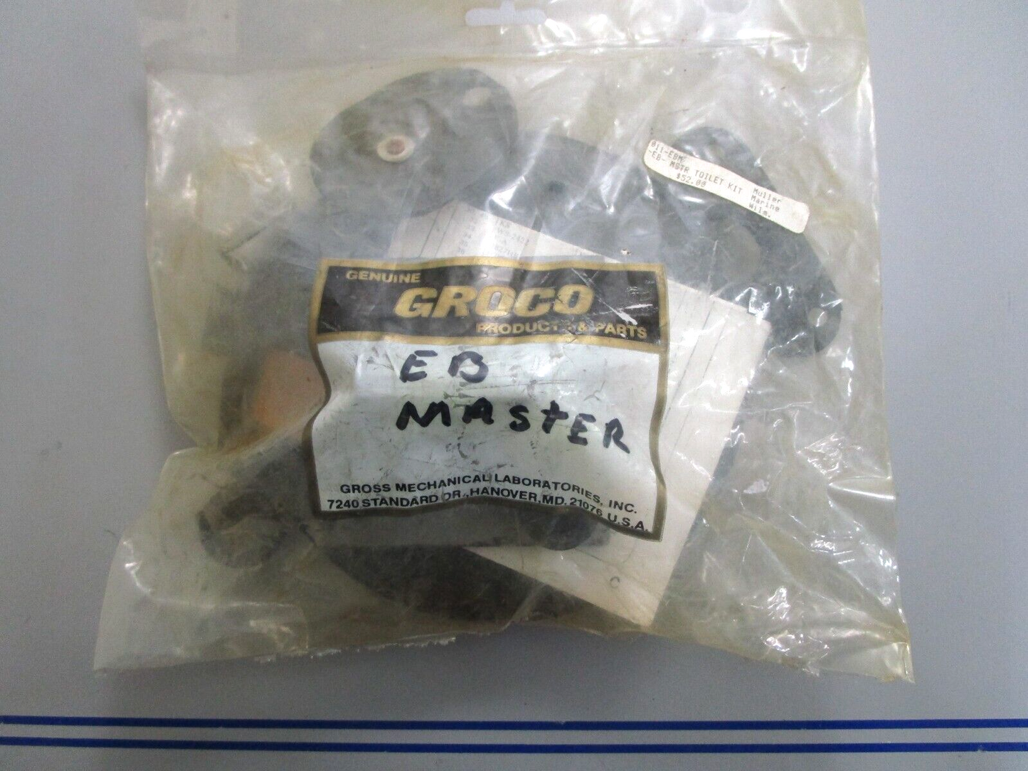 *NEW OEM* 0820 Groco EB Master Toilet Repair Kit