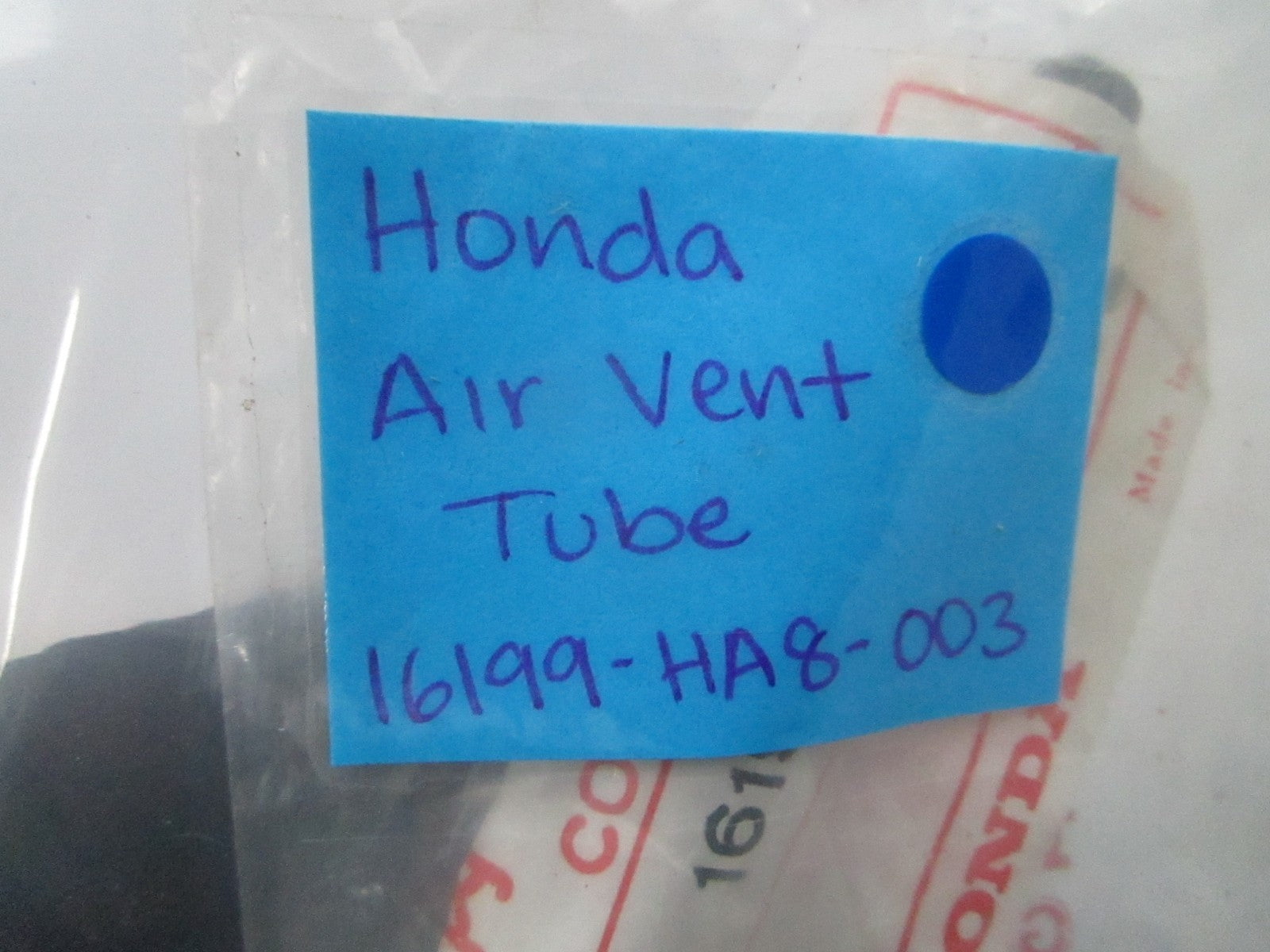 *NEW OEM* 0810 Honda Air Vent Tube 16199-HA8-003