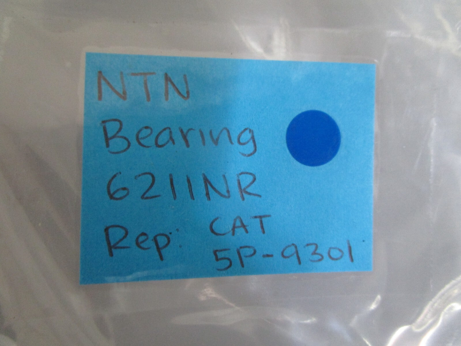 *NEW* 0820 NTN Bearing 6211NR Replaces: CAT 5P-9301