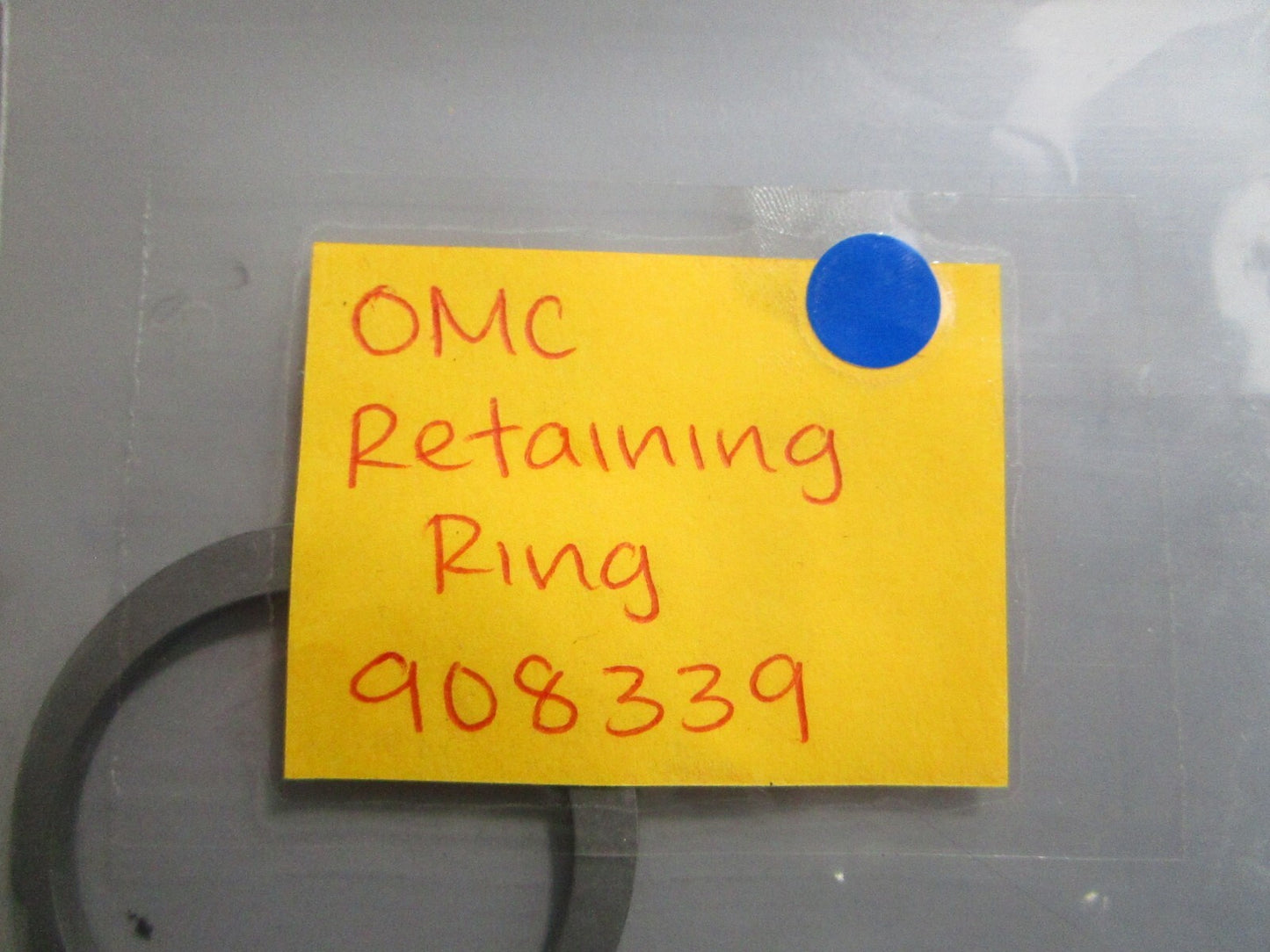 *NEW OEM* 0810 OMC Johnson Evinrude Retaining Ring 908339 0908339